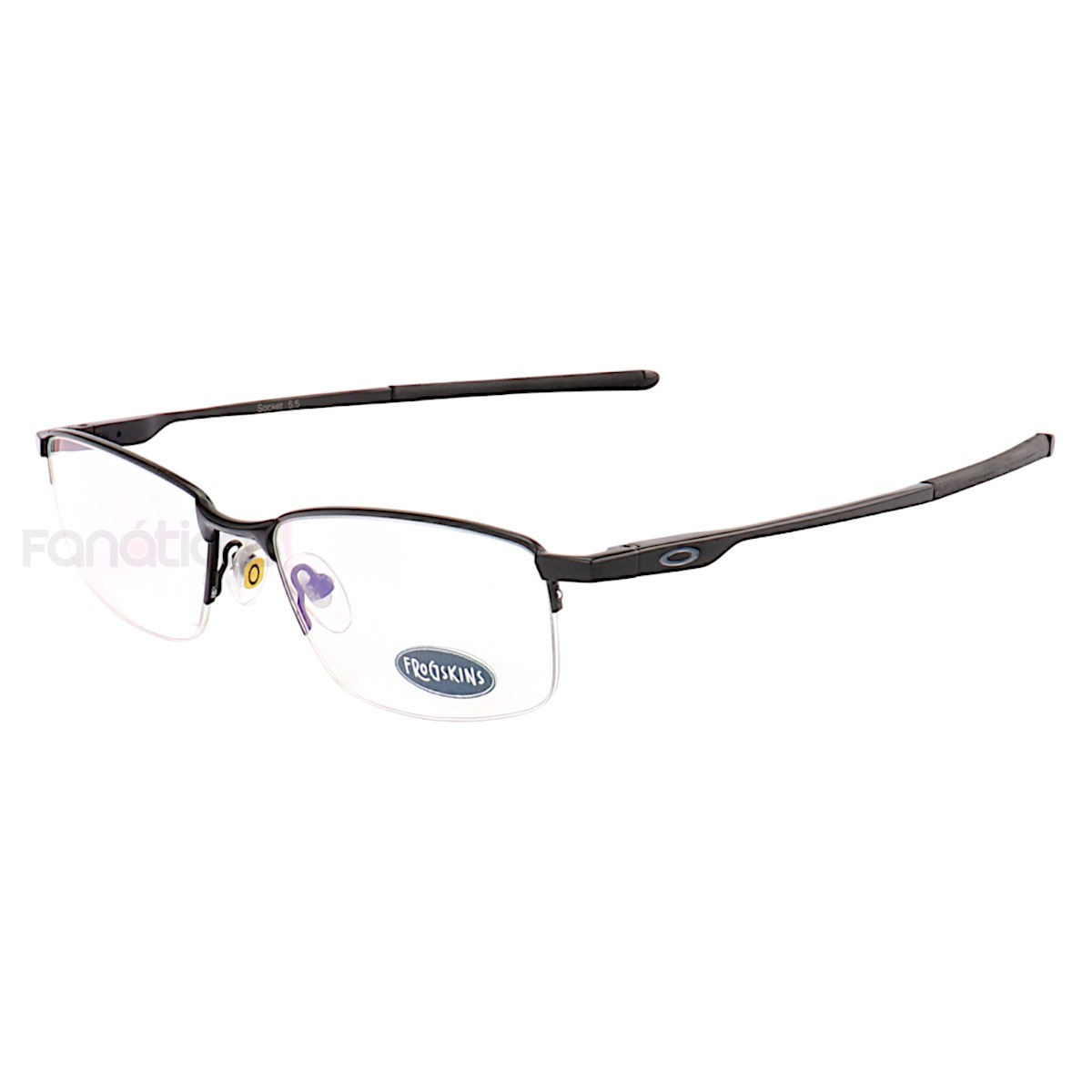 Armação de Óculos Meio Aro Lancer OX3128 Preto