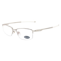 Armação de Óculos Meio Aro Lancer OX3128 Prata