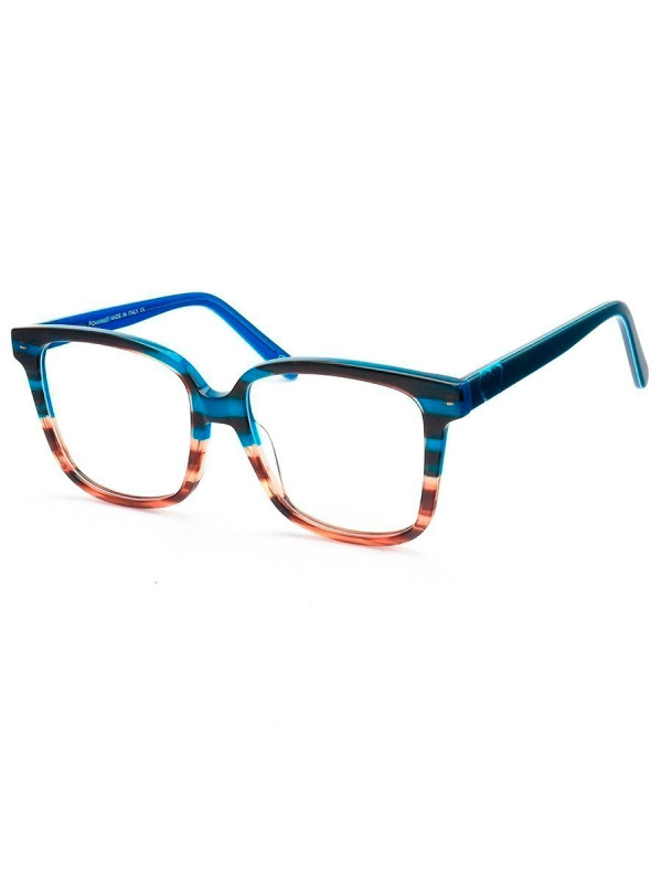 Armação de Óculos Quadrado CH1215 Azul Degrade