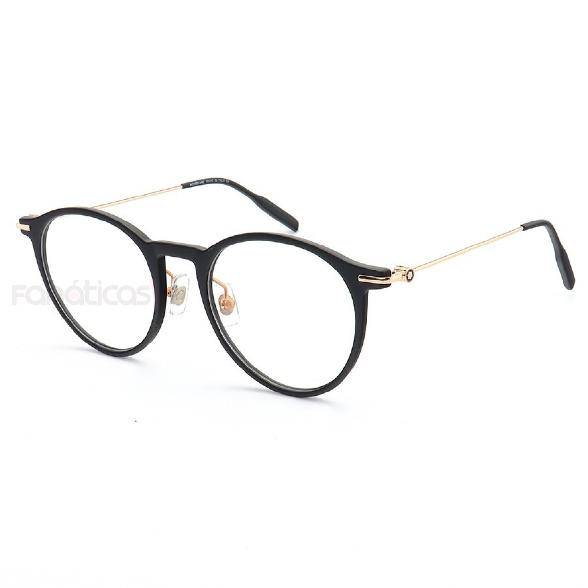 Armação de Óculos Redondo MB0090 Preto