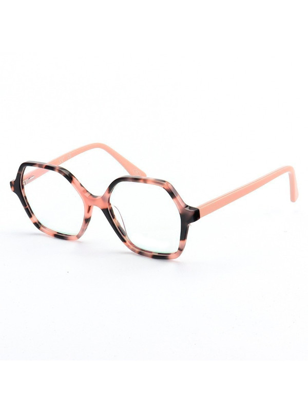 Armação de Óculos Quadrada VO5363 Rosa Tartaruga