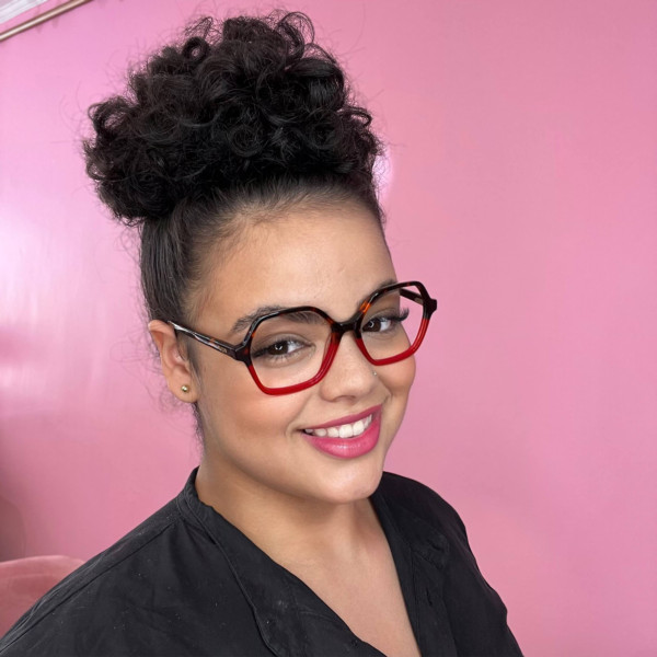 Armação de Óculos Quadrada VO5363 Vermelho e Tartaruga