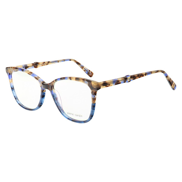 Armação de Óculos Quadrada  PC8470 Azul Tartaruga