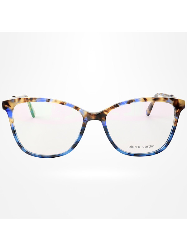 Armação de Óculos Quadrada  PC8470 Azul Tartaruga