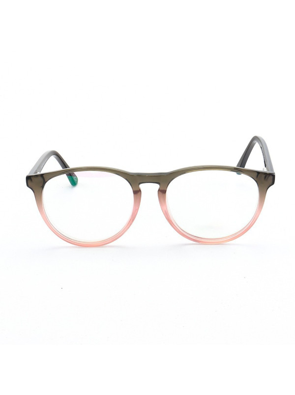Armação de Óculos Redonda CH7080 Chumbo Degrade