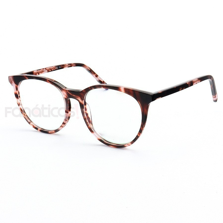 Armação de Óculos Redondo TH1451 Tartaruga Rosa
