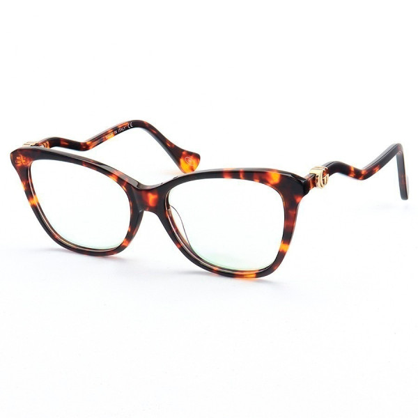 Armação de Óculos Quadrado GG10120 Marrom Tartaruga