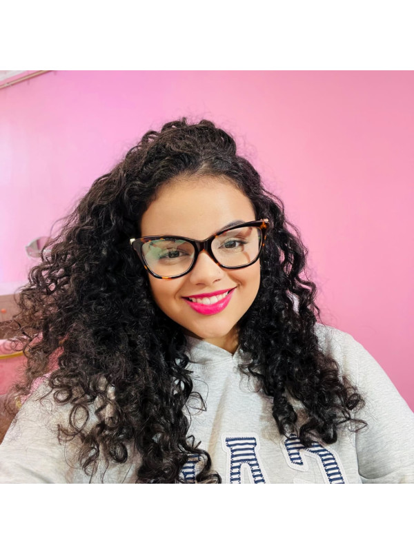 Armação de Óculos Quadrado GG10120 Marrom Tartaruga