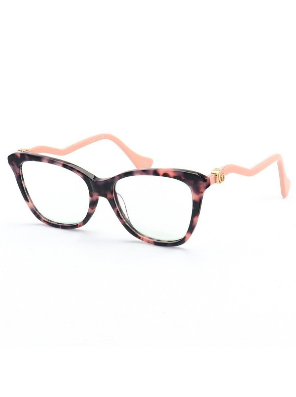 Armação de Óculos Quadrado GG10120 Rosa Tartaruga