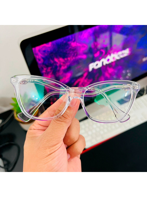 Armação de Óculos Quadrado GG10120 Transparente