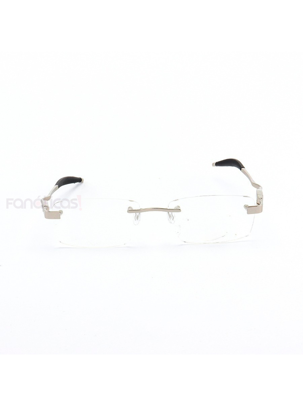 Armação de Óculos Flutuante Sem Aro O1267 Prata