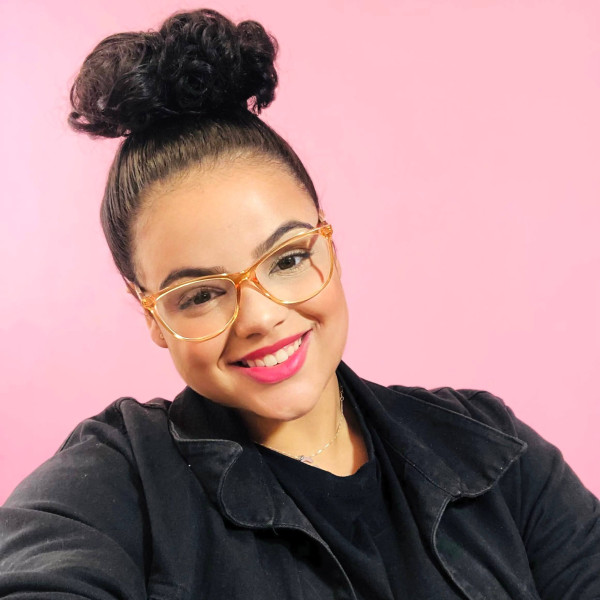 Armação de Óculos Quadrada  DG6109 Laranja e Nude