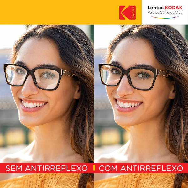 Par de Lentes Kodak NoReflex 1.56