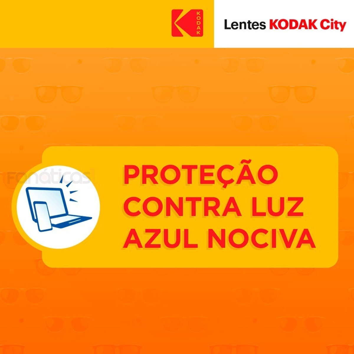 Par de Lentes Kodak City Blue 1.56
