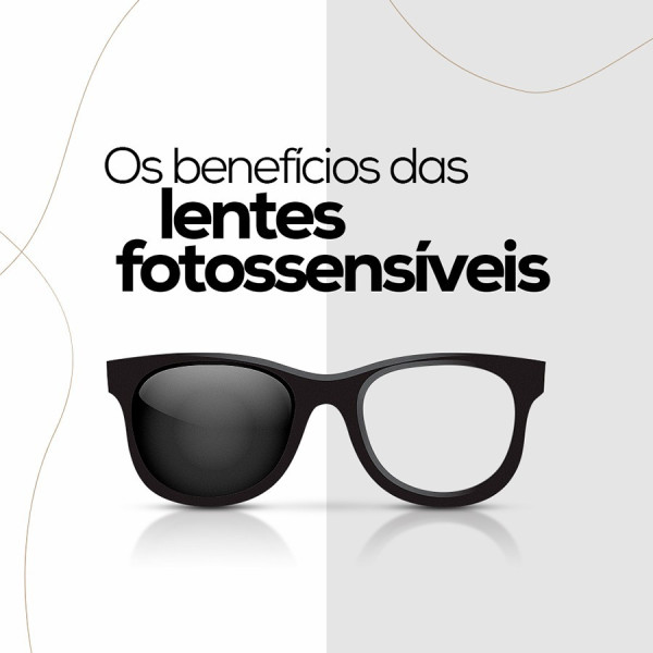Lentes Fotossensíveis Escurecem no Sol