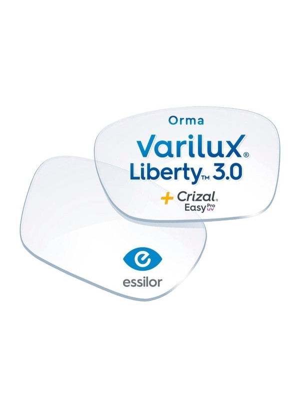 Lentes Progressivas Varilux Liberty 3.0 Orma + Crizal Easy Pro UV