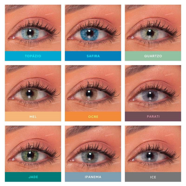 Lentes de Contato Solótica Hidrocor Sem Borda Anual