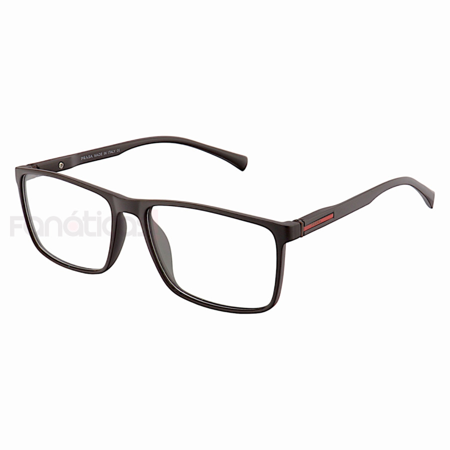 Armação de Óculos Retangular P5150 Marrom