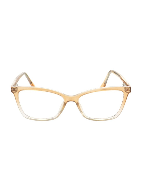 Armação de Óculos ISA3029 Quadrado Laranja