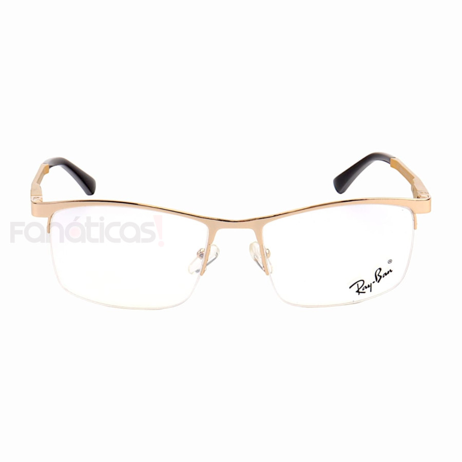Armacao de Óculos Retangular RB9311 Dourado