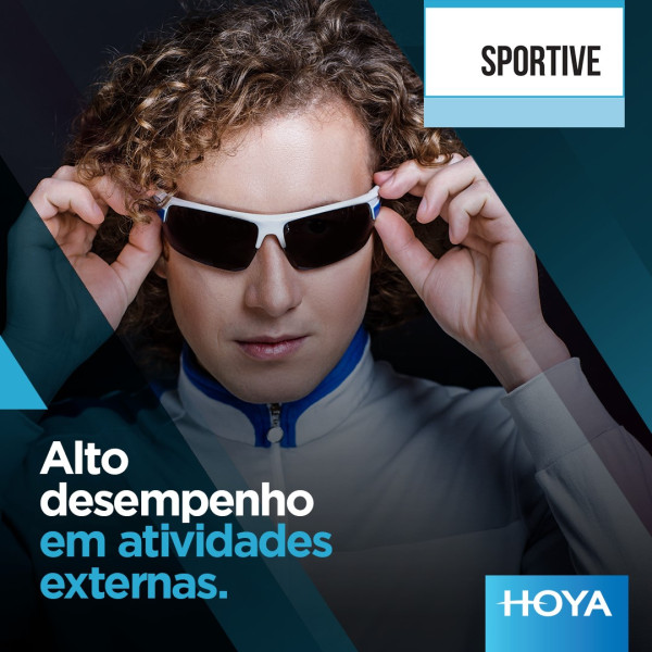 Lentes Especiais Para Esportes Hoya Sportive Mio Hiperlight Asférica