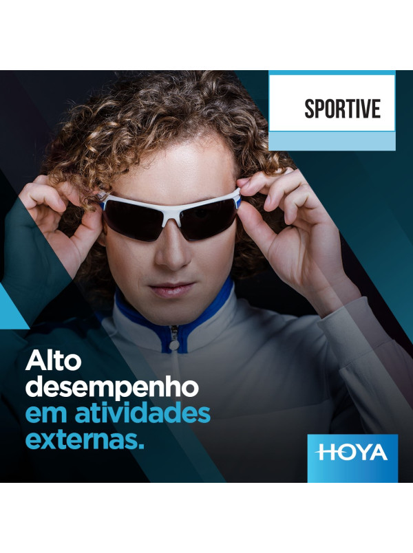 Lentes Especiais Para Esportes Hoya Sportive Mio Hiperlight Asférica