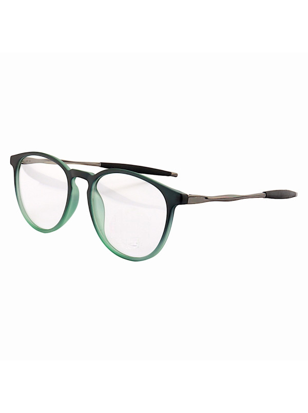 Armação de Óculos Redondo O3219A Grafite e Verde