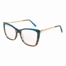 Armação de Óculos Quadrada TF2162 Azul Degrade