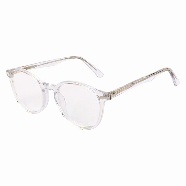 Armação de Óculos Redondo Pers 3183V Transparente