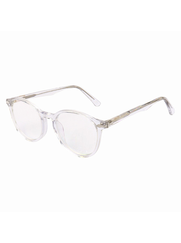 Armação de Óculos Redondo Pers 3183V Transparente