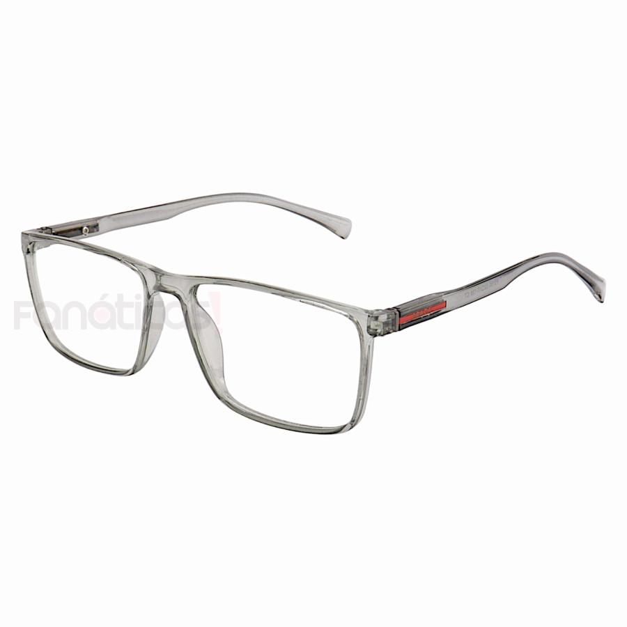 Armação de Óculos Retangular P5150 Cinza