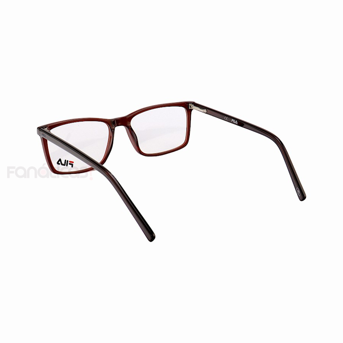 Armação de Óculos Retangular Masculina FL7062 Marrom