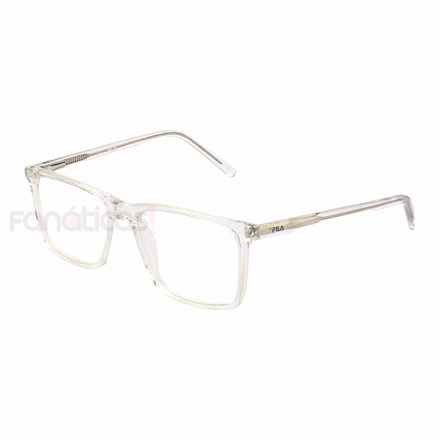 Armação de Óculos Retangular Masculina FL7062 Transparente