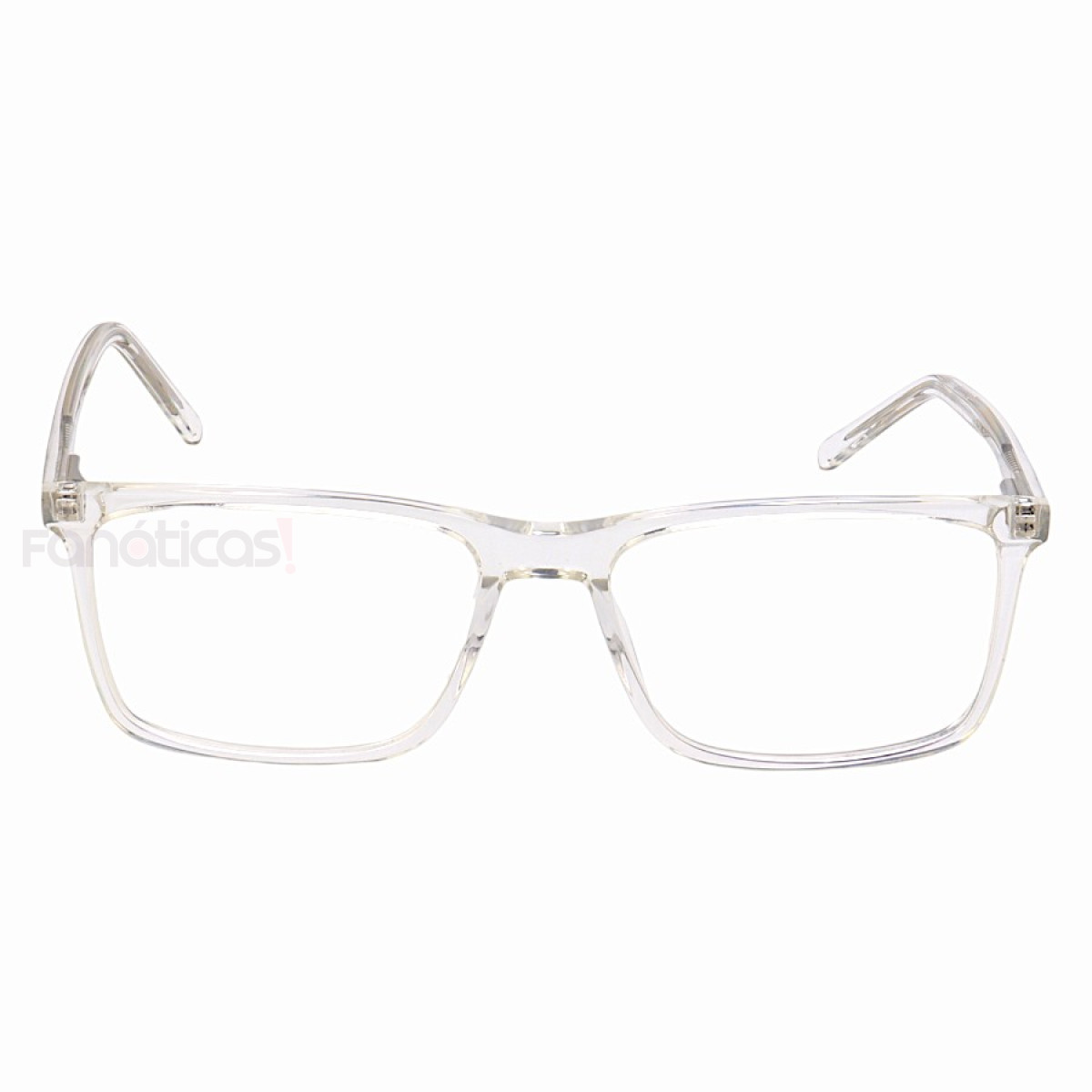 Armação de Óculos Retangular Masculina FL7062 Transparente