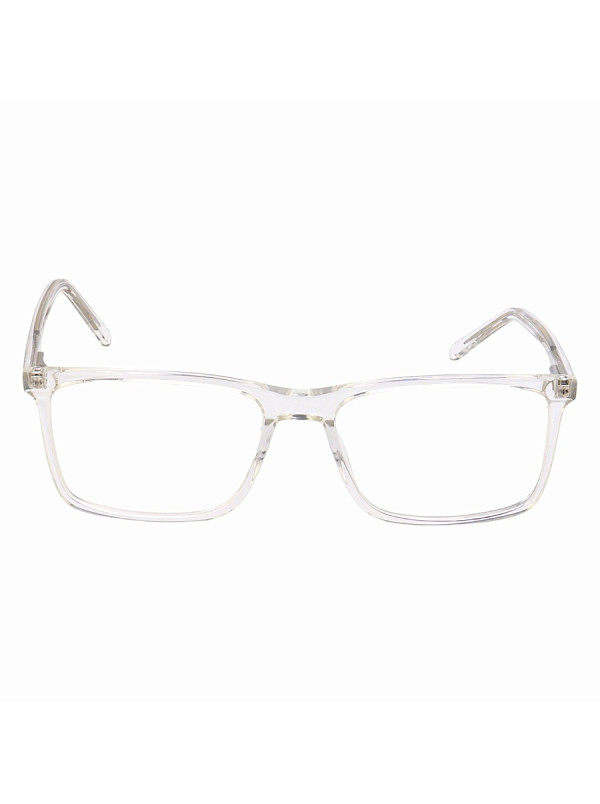 Armação de Óculos Retangular Masculina FL7062 Transparente
