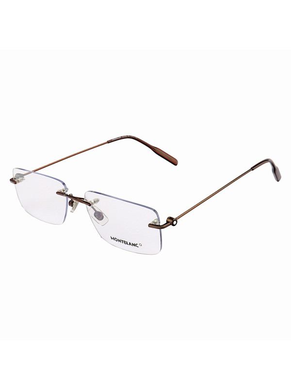 Armação de Óculos Retangular Balgriff MB0101AO Marrom