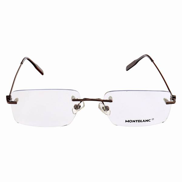 Armação de Óculos Retangular Balgriff MB0101AO Marrom