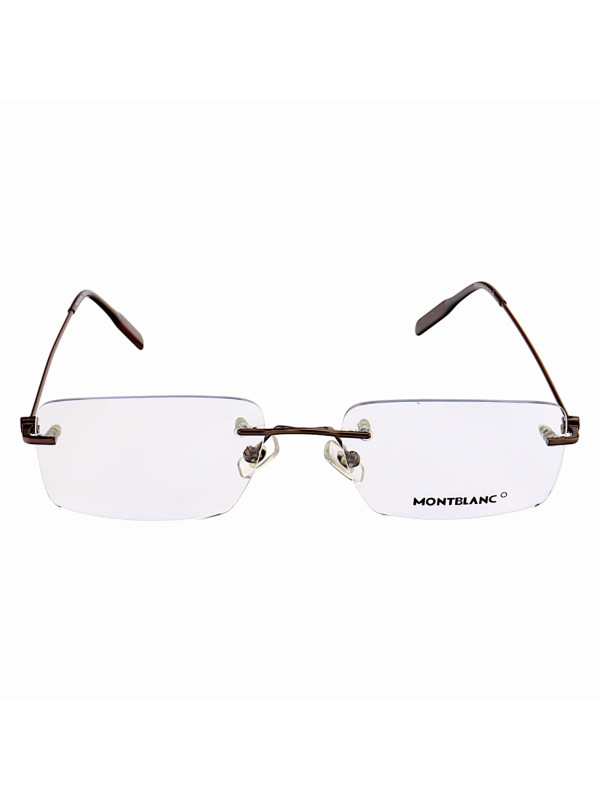 Armação de Óculos Retangular Balgriff MB0101AO Marrom