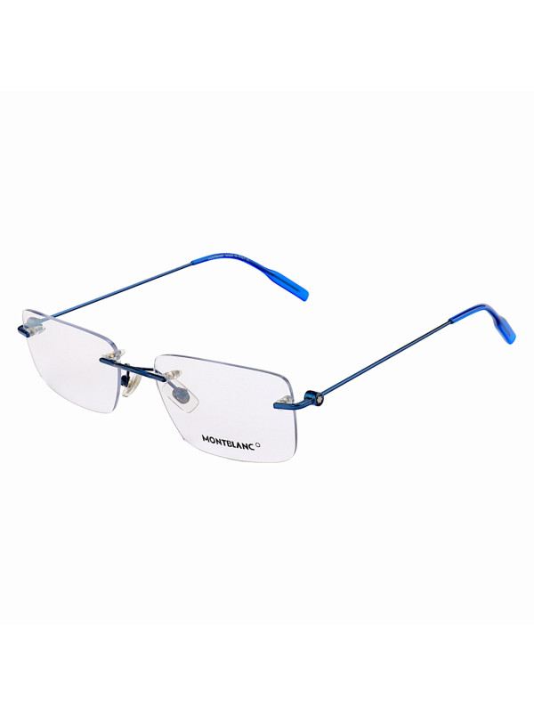 Armação de Óculos Retangular Balgriff MB0101AO Azul