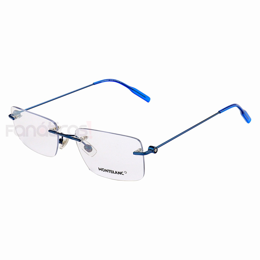 Armação de Óculos Retangular Balgriff MB0101AO Azul