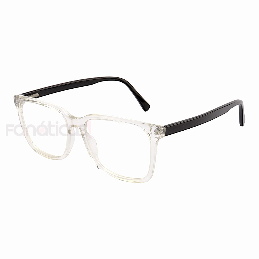 Armação de Óculos Quadrado E2182 Transparente