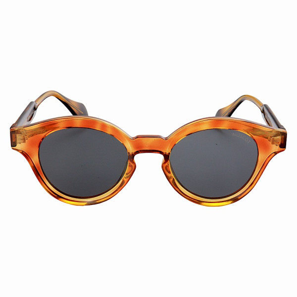 Óculos de Sol Redondo Mosc 58992 Laranja e Tartaruga