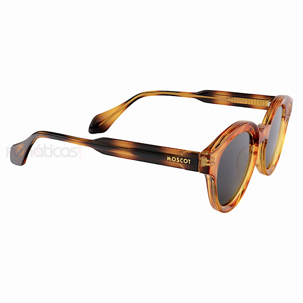 Óculos de Sol Redondo Mosc 58992 Laranja e Tartaruga