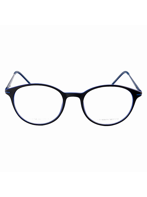 Armação de Óculos Redondo EA3215 Preto e Azul