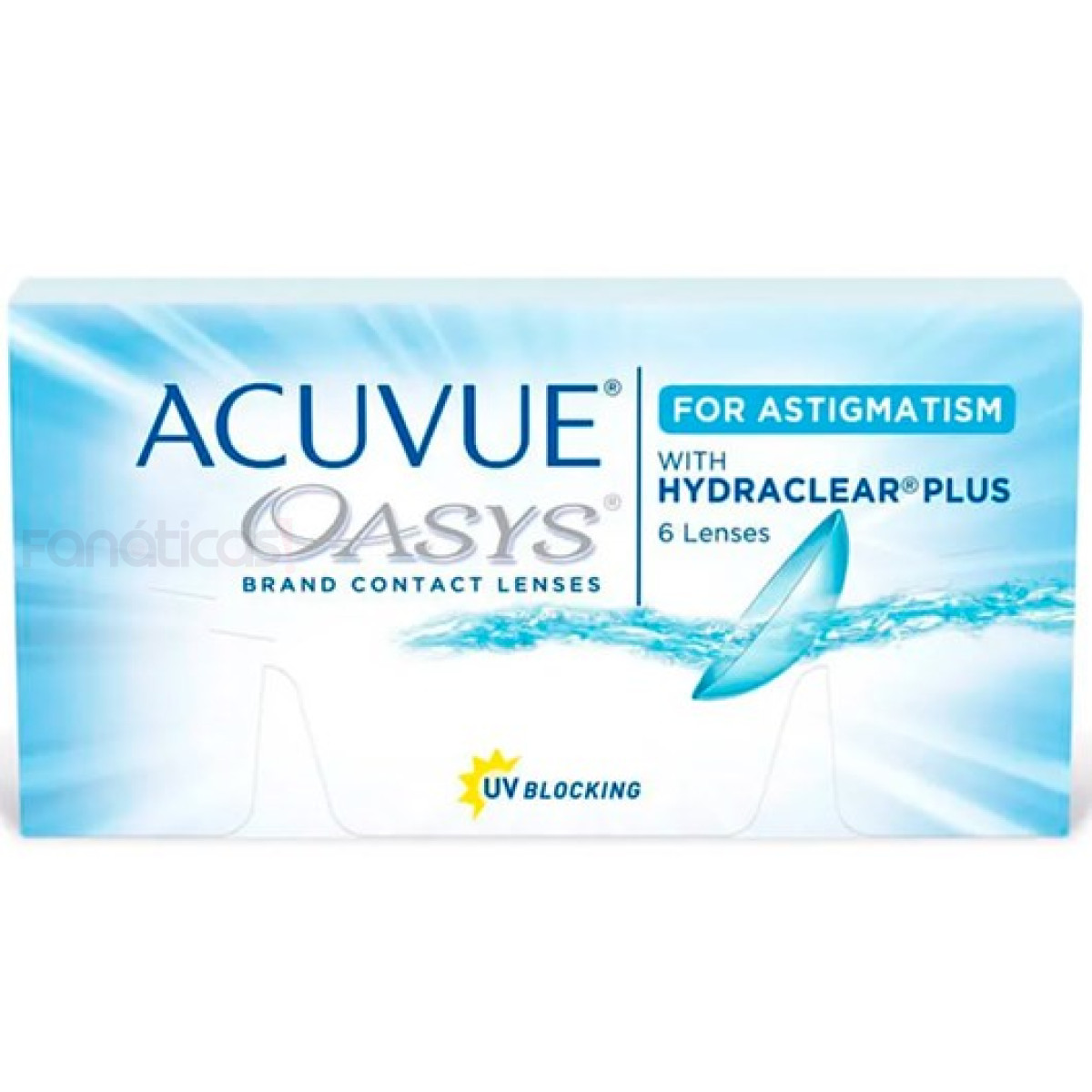 Lentes de Contato Acuvue Oasys Hydraclear Plus Astigmatismo Caixa 6 Pr