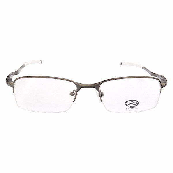 Armação de Óculos Meio Aro Evade OX3208 Grafite e Branco