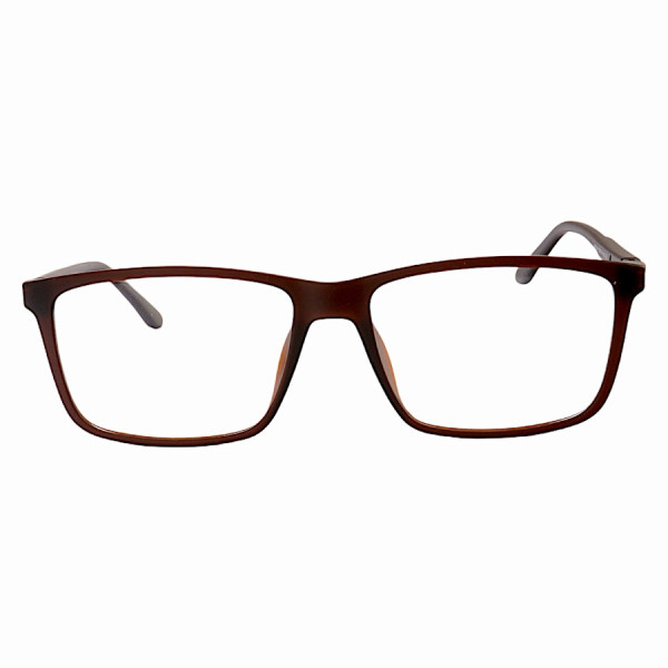 Armação de Óculos Quadrado 360 C1 MR9146 Marrom