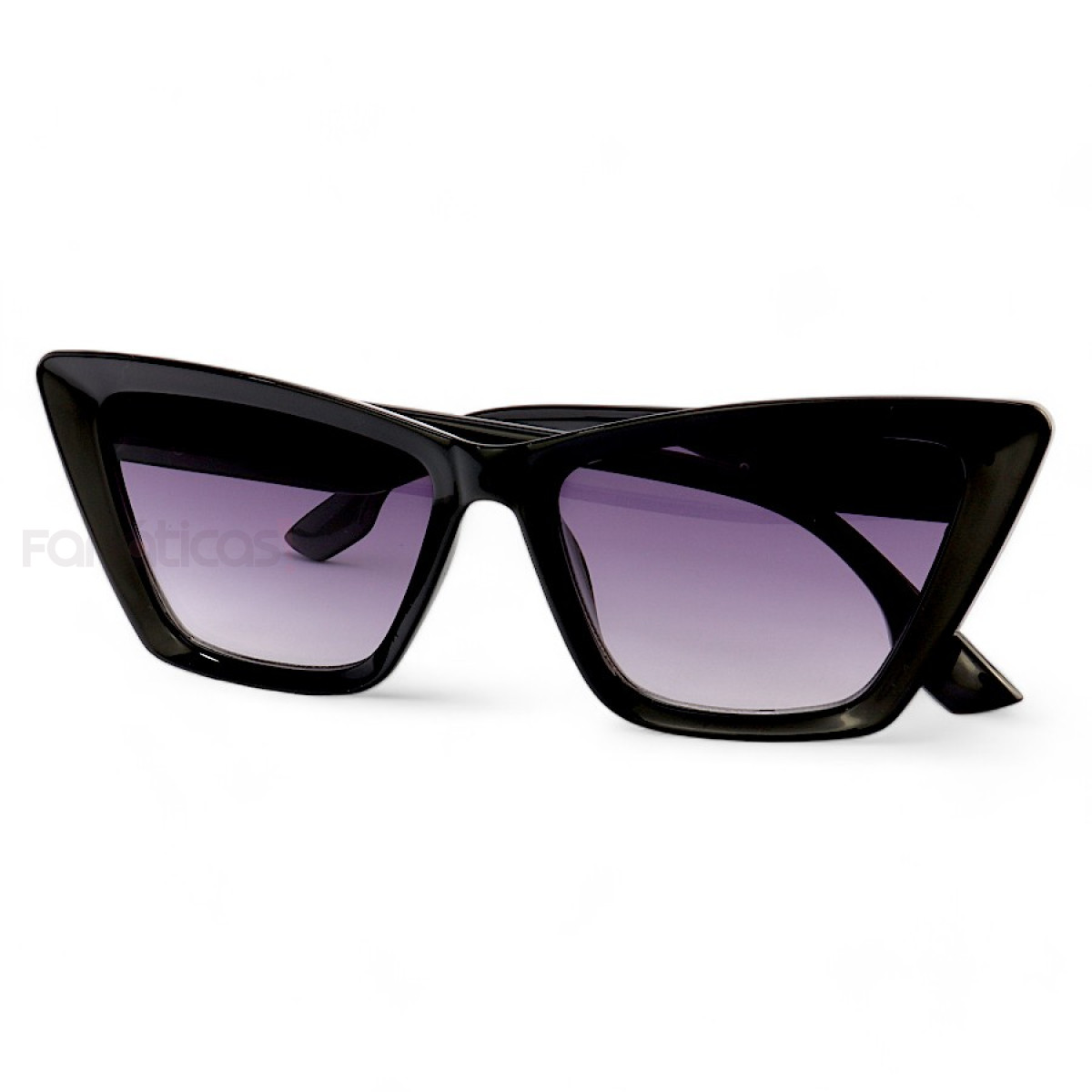 Óculos de Sol Feminino Gatinho Jade Preto