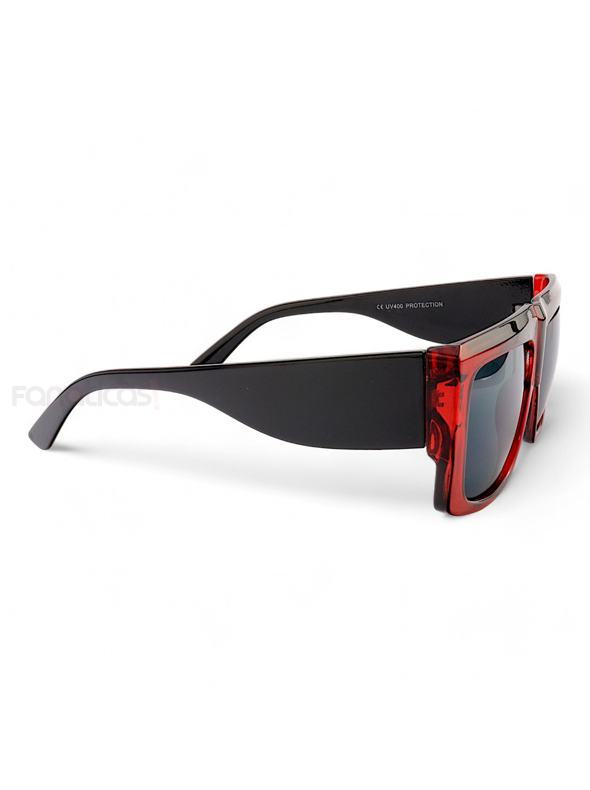 Óculos de Sol Mascara Filip Vermelho e Preto