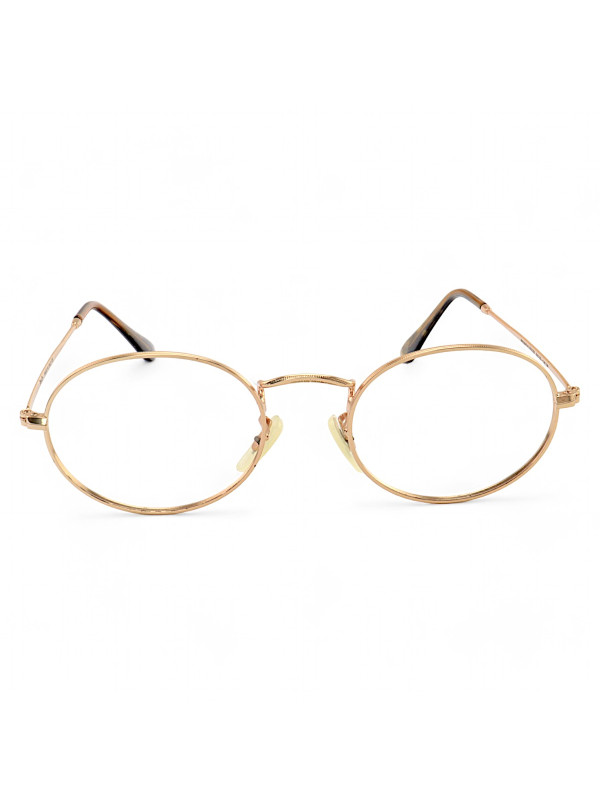 Armação de Óculos Oval 3647 Dourado